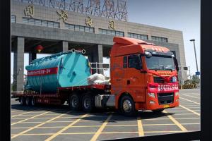 中國造走出國門-汕德卡全國首票TIR大件貨物運輸正式完成