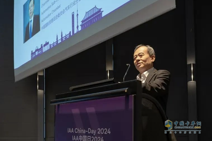 中國國際商會汽車行業(yè)商會會長王俠:共創(chuàng)全球商用車行業(yè)美好未來