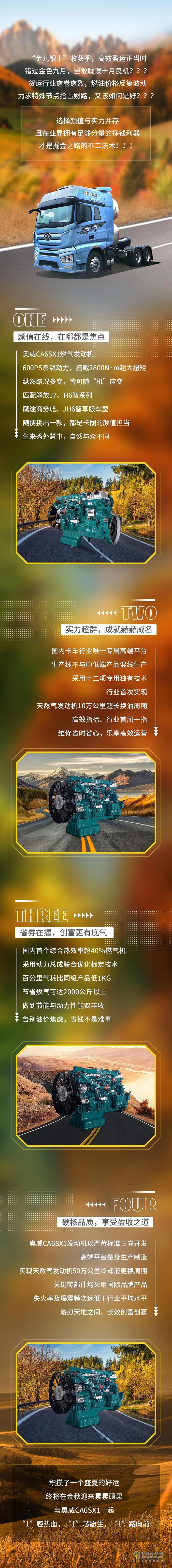 奧威CA6SX1和你共赴秋實之約，共行創(chuàng)富之路！