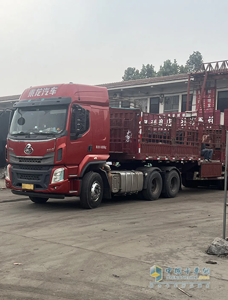 乘龍H5牽引車，晉城車隊長的得力干將