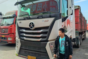 換購V9燃?xì)廛嚭?，這位大運(yùn)重卡用戶為何能月入超4萬元？