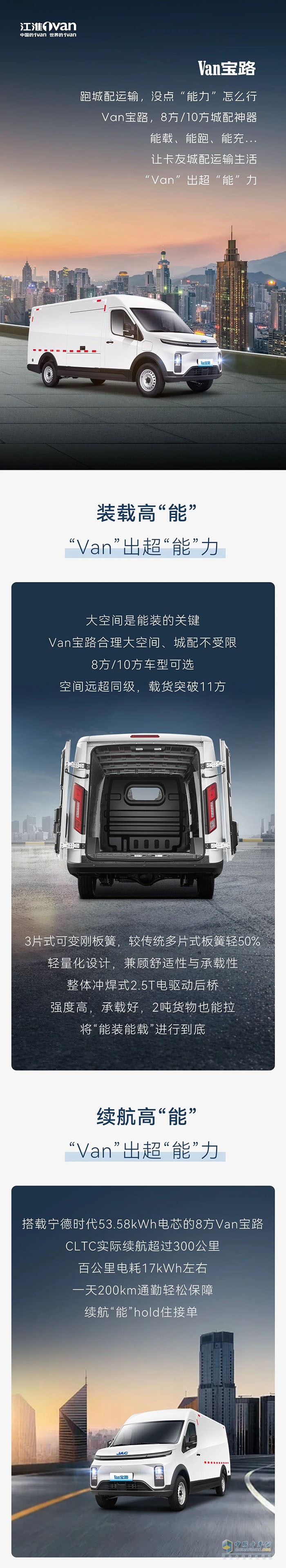 江淮Van寶路跑城配？前方高“能”！