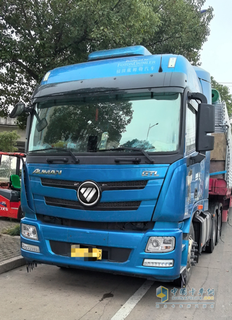 百公里油耗24.67L！歐曼GTL質(zhì)享版重卡助劉師傅普貨運(yùn)輸生財(cái)有道