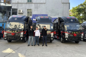 15臺(tái)威鈴M6中體車型交付于大客戶，共筑高效物流新篇章！