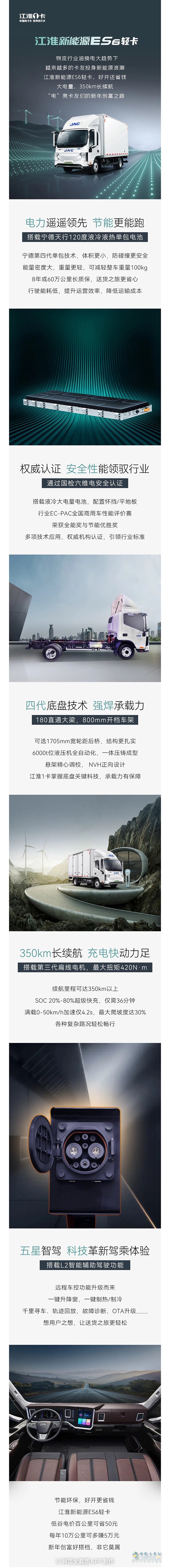 江淮新能源ES6輕卡，“電”亮新年創(chuàng)富路