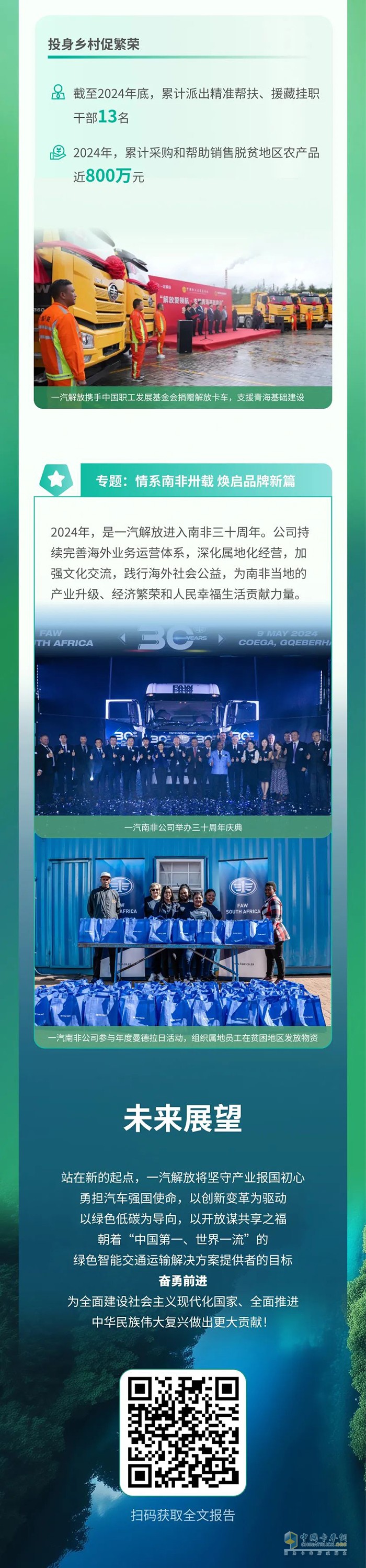 　　一汽解放2024環(huán)境、社會(huì)及治理(ESG)報(bào)告