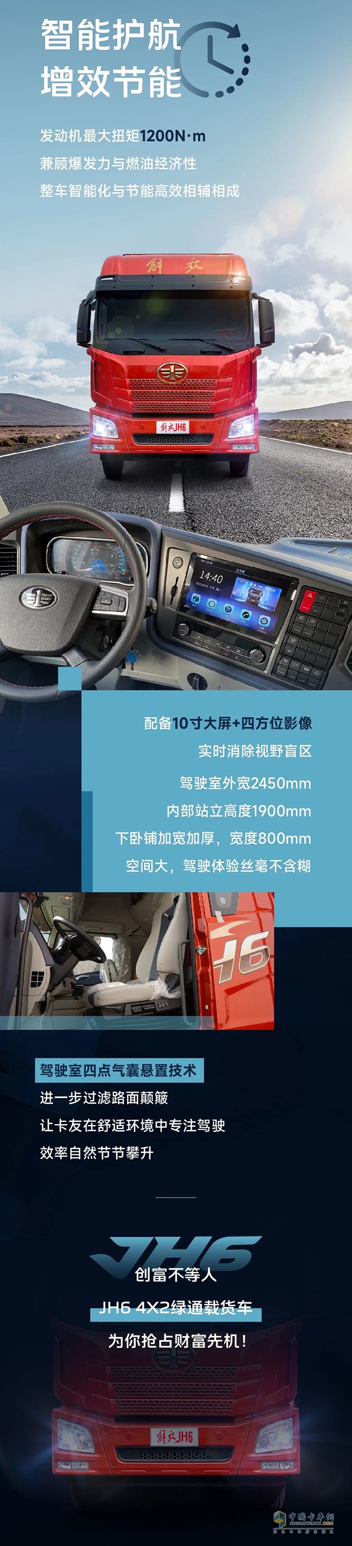 解放青汽JH6：創(chuàng)富不等人，效率定乾坤