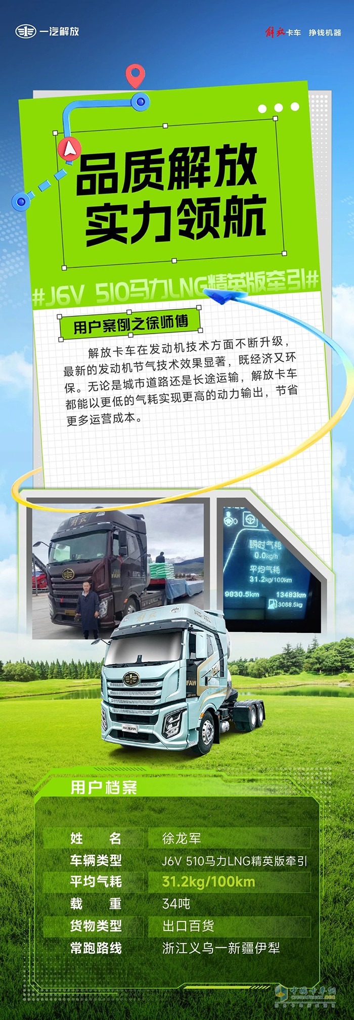 節(jié)氣才是硬道理！降本還看解放J6V！