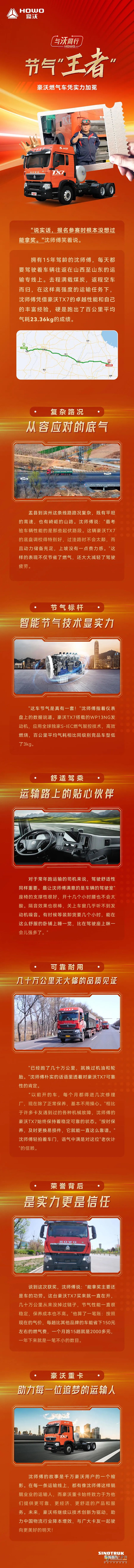 與沃同行:節(jié)氣“王者”!中國重汽豪沃燃氣車憑實力加冕