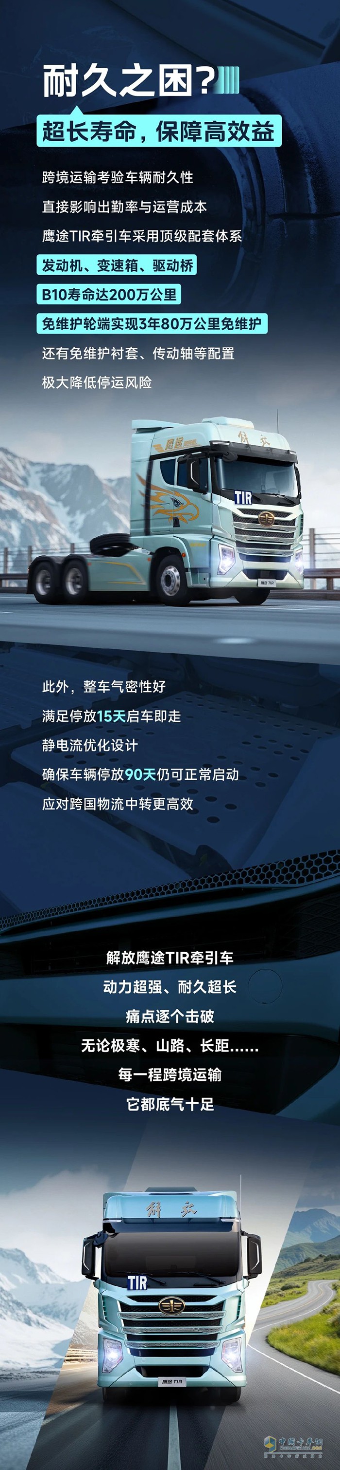 跨境運(yùn)輸火了！看鷹途TIR牽引車的硬核通關(guān)指南