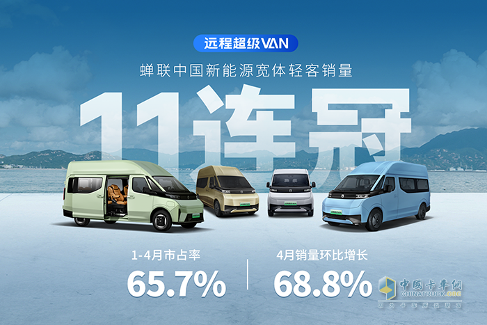 中系大VAN 遠(yuǎn)程原創(chuàng):超級(jí)VAN破解新能源輕客“銷量密碼”