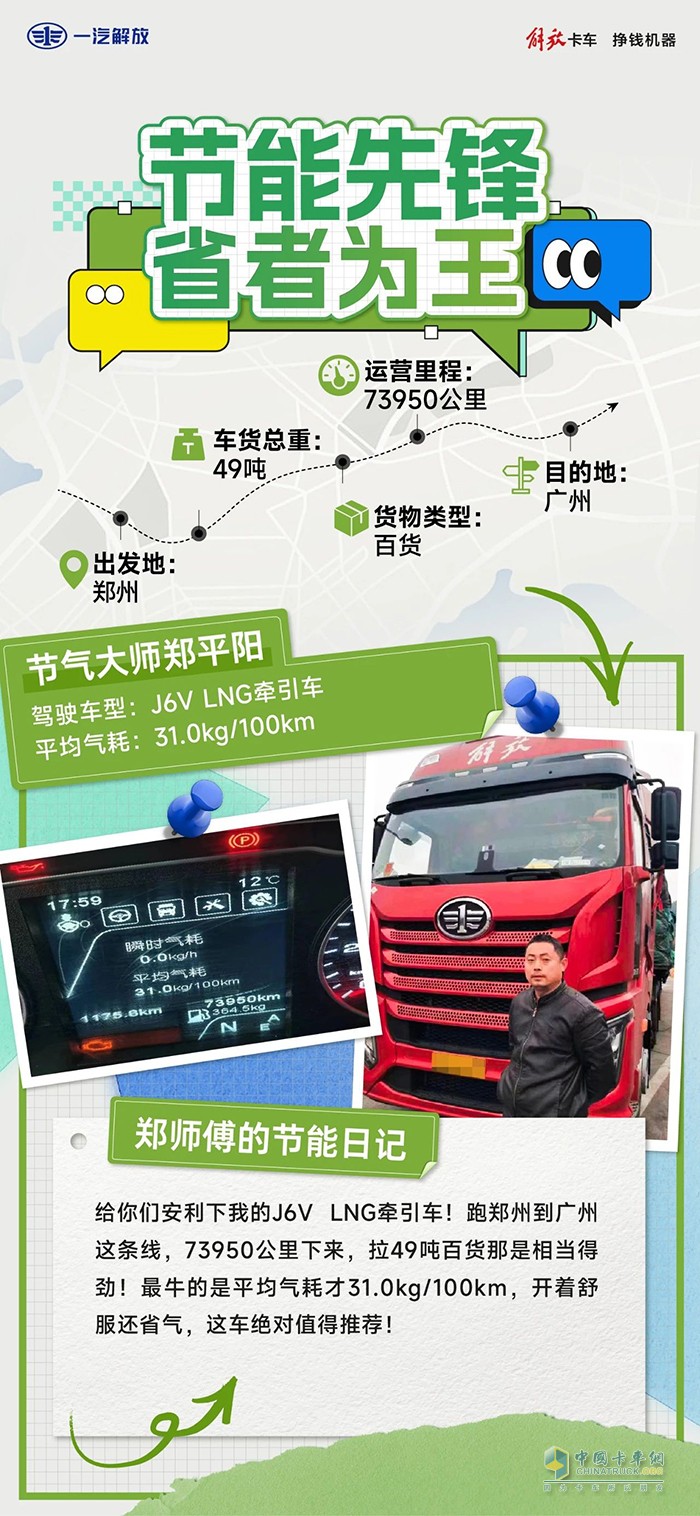 解放J6V一上路，同行都羨慕！