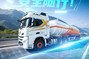 中集·陜汽主掛一體X6000?；U品運輸車，全程智控，安全隨行！