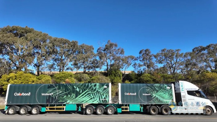 68噸雙掛車征服18%極限陡坡！葦渡純電重卡完成澳洲實測