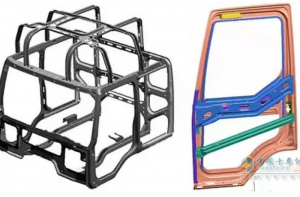 乘龍龍骨駕駛室：四層吸能結(jié)構(gòu) 碰撞時候靠得住！