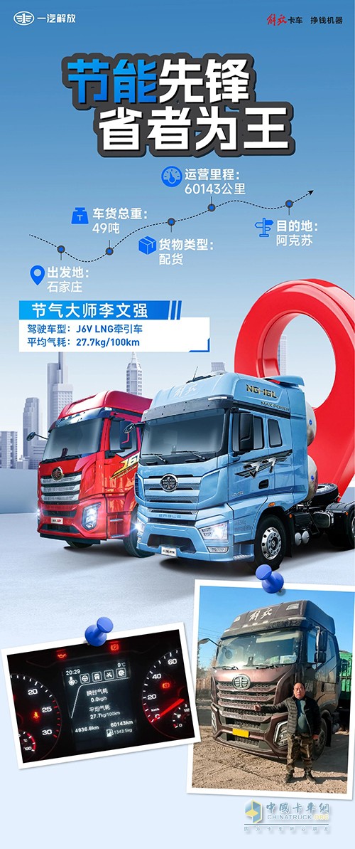 解放J6V牽引，兼顧經(jīng)濟(jì)效益與駕乘感受！