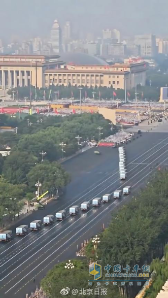第零方陣！比亞迪純電動(dòng)環(huán)衛(wèi)車護(hù)航九三閱兵