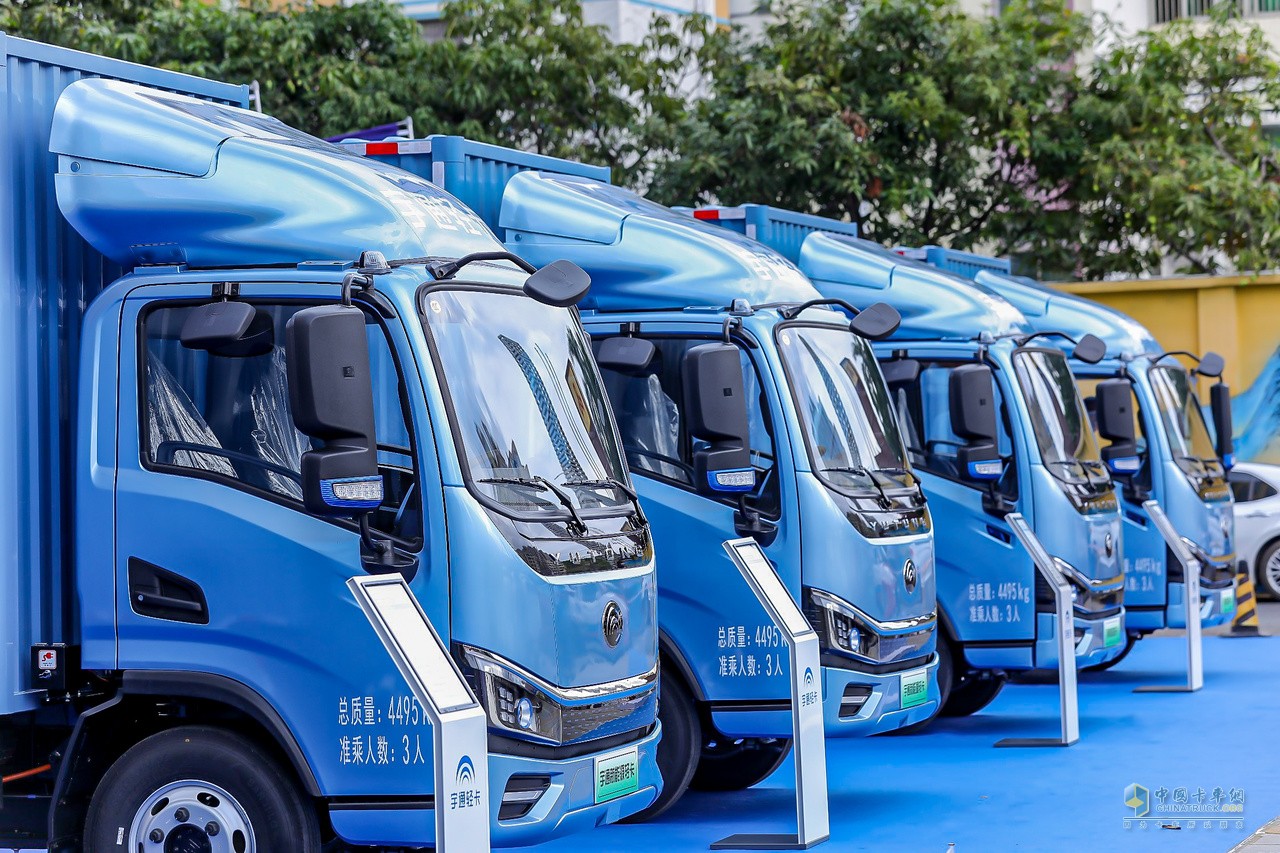 重塑純電輕卡新標準 宇通新能源輕卡T系列搶灘珠三角
