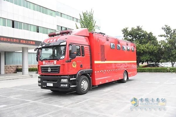 森源鴻馬多功能盥洗車發(fā)往遼寧:后勤保障無憂
