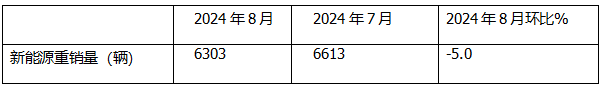 8月新能源重卡:銷6303輛漲1.17倍，徐工奪冠，三一\解放爭第二；江淮領漲