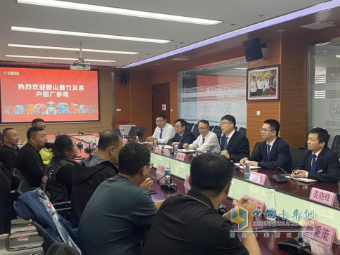 鞍山經(jīng)銷商及客戶奔赴運城，共鑒大運產(chǎn)品卓越制造