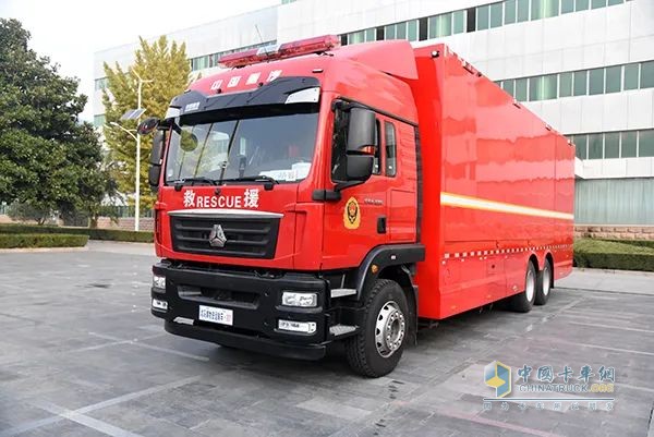 以車代庫(kù) 快速反應(yīng):森源鴻馬消防裝備運(yùn)輸車