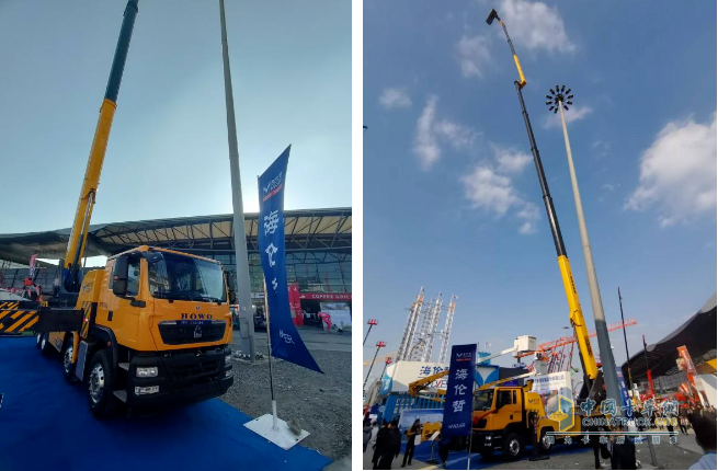 上?！皩汃R展”非凡機(jī)械，由豪沃重卡攜合作伙伴為您呈現(xiàn)