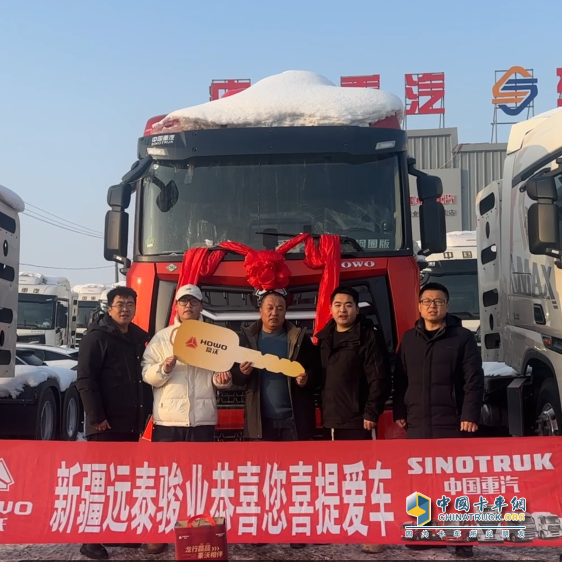 2025開門紅，豪沃重卡全國各地交車捷報頻傳