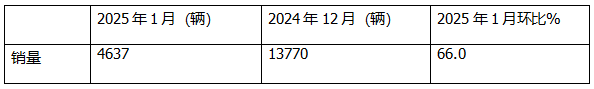 1月新能源輕卡：銷4637輛增4成 ；遠(yuǎn)程奪冠，福田\陜西汽車分列二三；比亞迪領(lǐng)漲