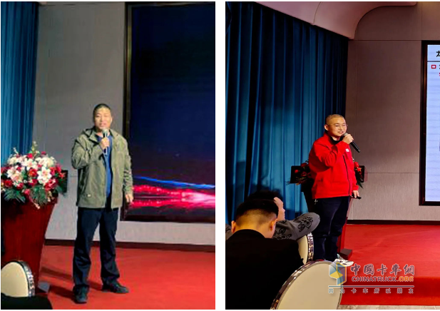 隨州區(qū)域東風天龍&天錦系列平板車新品上市現(xiàn)場簽約110輛，發(fā)布會圓滿成功?