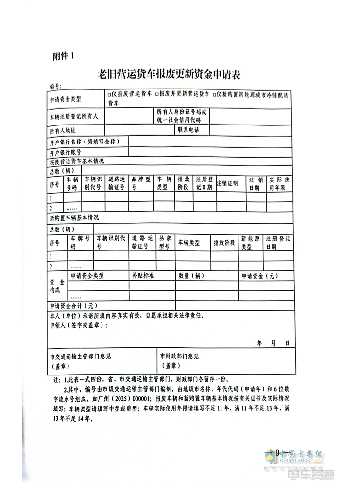 最高補(bǔ)14萬(wàn)元！2025年四川省老舊營(yíng)運(yùn)貨車(chē)報(bào)廢更新補(bǔ)貼實(shí)施細(xì)則發(fā)布