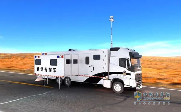 森源鴻馬雙拓展通信指揮車助力警務(wù)高效升級