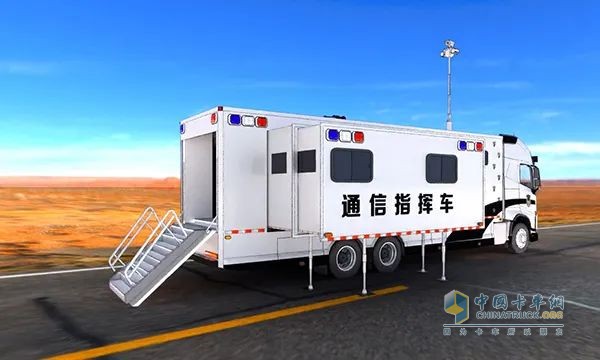 森源鴻馬二級拓展通信指揮車:打造通信指揮體系新形態(tài)