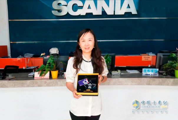 八年如一日，她是客戶口中的“放心人”： 斯堪尼亞服務(wù)明星蔣蓮菊