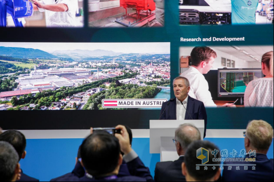 斯太爾汽車代工中國純電動重卡，首款車型預計年內(nèi)下線