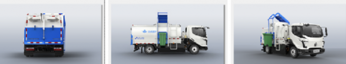 實力圈粉！五征環(huán)保科技純電餐廚垃圾車讓城市更宜居