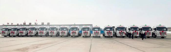 龍擎動力白銀區(qū)域再交付！