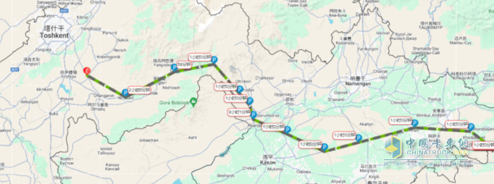 長(zhǎng)久物流(喀什-塔什干)TIR線路順利開(kāi)通