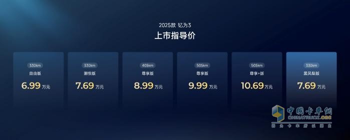 2025款釔為3入選新能源汽車(chē)下鄉(xiāng)車(chē)型目錄，助力城鄉(xiāng)出行升級(jí)