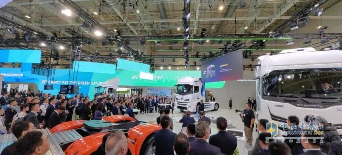 陜汽重卡閃耀2024德國漢諾威國際商用車展