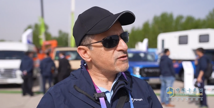 福田汽車，正在加速，駛向全球各個角落。