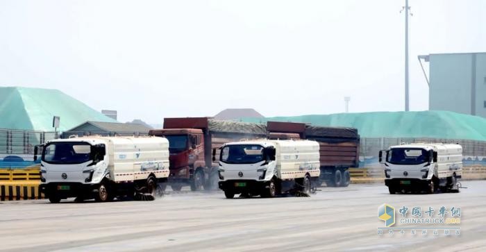 五征集團與日照港集團深化合作助力港口環(huán)境升級