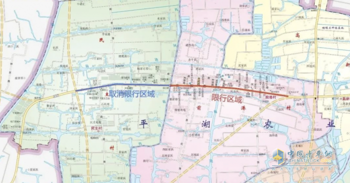 浙江平湖?；愤\(yùn)輸車輛限制通行