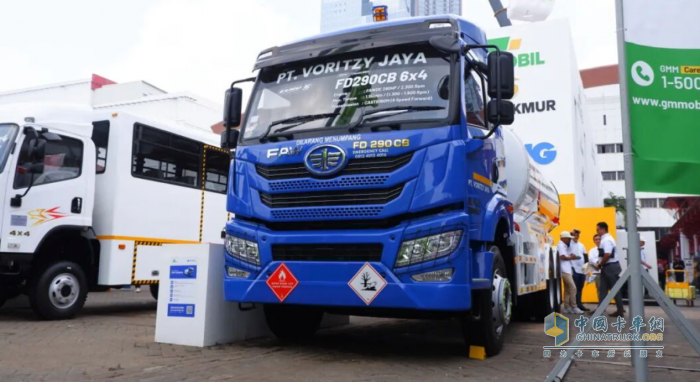 一汽解放閃耀第23屆印尼國(guó)際礦業(yè)展