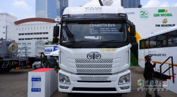 一汽解放閃耀第23屆印尼國(guó)際礦業(yè)展