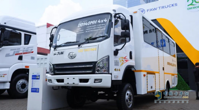 一汽解放閃耀第23屆印尼國(guó)際礦業(yè)展