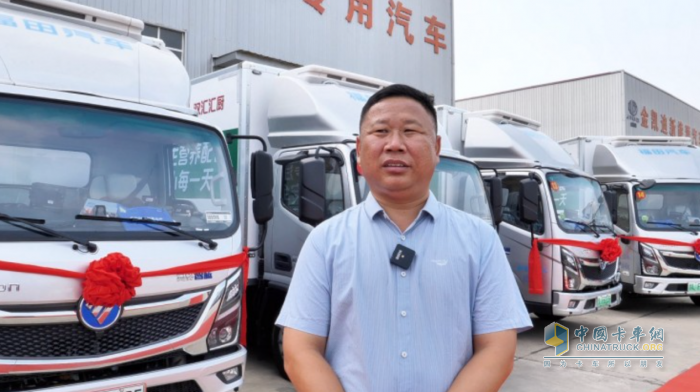 30輛奧鈴智藍(lán)HL超混輕卡交付雙匯，高質(zhì)量守護(hù)學(xué)生盤中餐