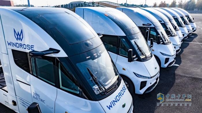 雀巢Nestlé聯(lián)合葦渡Windrose純電重卡，完成天津到江蘇吳江的綠色運(yùn)輸