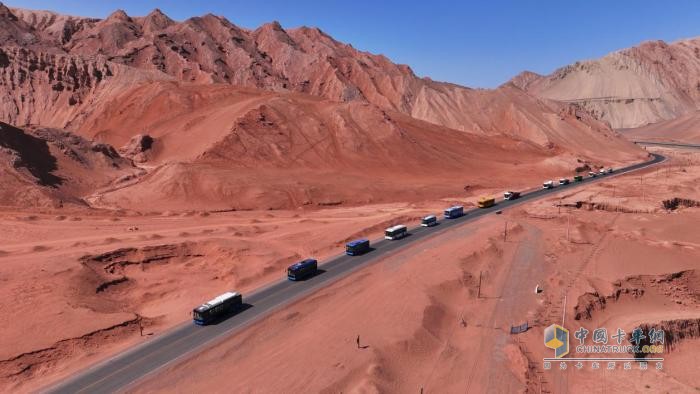 國內(nèi)最大規(guī)模新能源商用車高溫測試！比亞迪圓滿完成極限挑戰(zhàn)