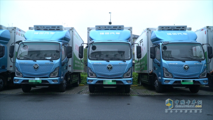 氫力加速 再獲信賴！歐馬可智藍氫能物流車批量交付“北京菜籃子”